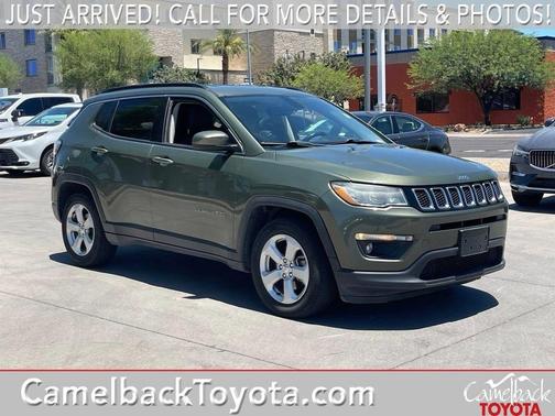 Olive Green Pearlcoat 2019 Jeep Compass Latitude