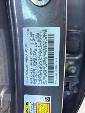 2021 Honda Accord LX 1.5T