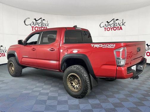 Barcelona Red Metallic 2022 Toyota Tacoma TRD Off Road