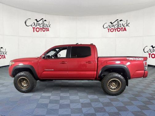 Barcelona Red Metallic 2022 Toyota Tacoma TRD Off Road