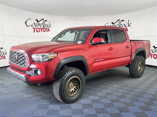 Barcelona Red Metallic 2022 Toyota Tacoma TRD Off Road