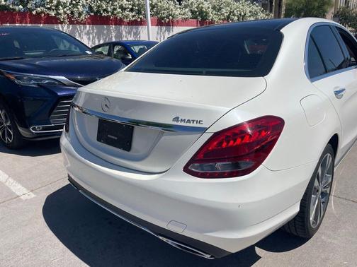 Polar White 2016 Mercedes-Benz C-Class C 300 4MATIC