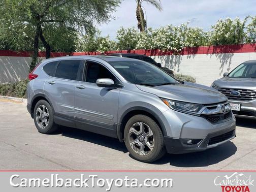 Lunar Silver Metallic 2018 Honda CR-V EX