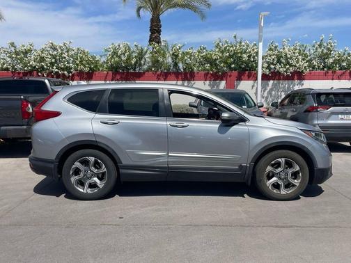 Lunar Silver Metallic 2018 Honda CR-V EX