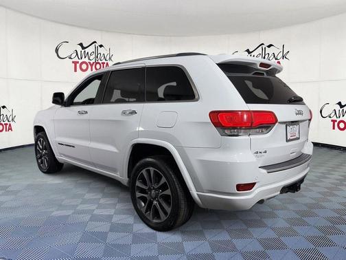 Bright White Clearcoat 2018 Jeep Grand Cherokee Overland