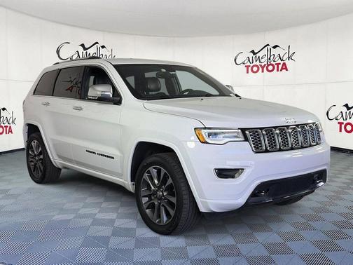 Bright White Clearcoat 2018 Jeep Grand Cherokee Overland