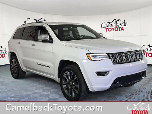 Bright White Clearcoat 2018 Jeep Grand Cherokee Overland