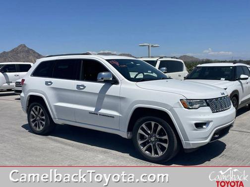 Bright White Clearcoat 2018 Jeep Grand Cherokee Overland