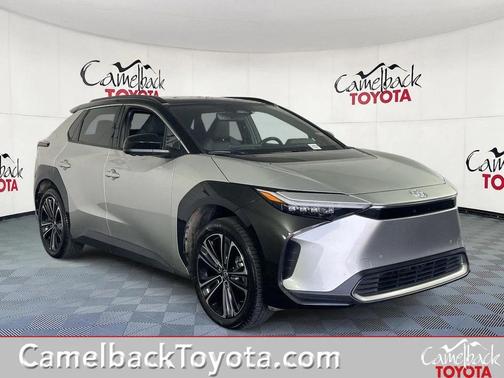 Elemental Silver Metallic w/Black Roof 2023 Toyota bZ4X Limited SUV