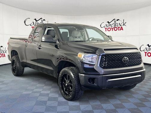 Midnight Black Metallic 2021 Toyota Tundra SR