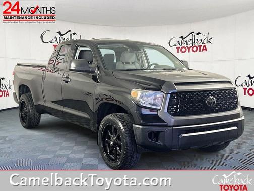 Midnight Black Metallic 2021 Toyota Tundra SR