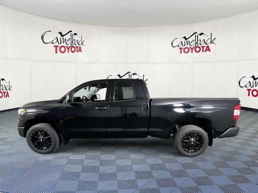 Midnight Black Metallic 2021 Toyota Tundra SR