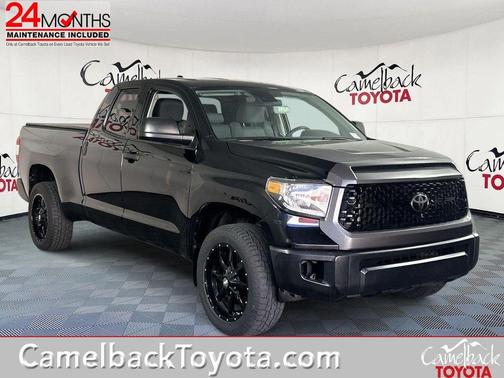 Midnight Black Metallic 2021 Toyota Tundra SR