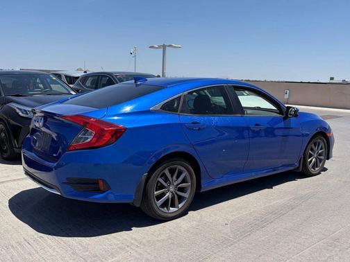Aegean Blue Metallic 2020 Honda Civic EX