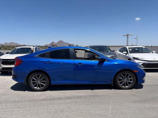 Aegean Blue Metallic 2020 Honda Civic EX