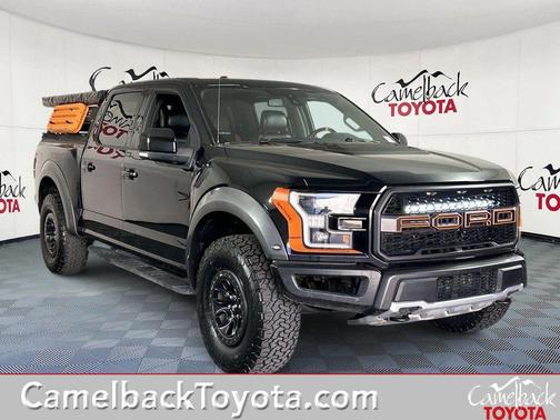 Shadow Black 2018 Ford F-150 Raptor