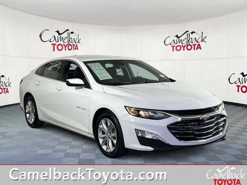Summit White 2023 Chevrolet Malibu FWD 1LT