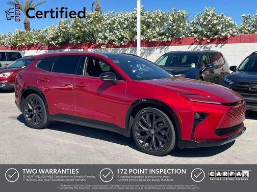 Finish Line Red 2025 Toyota Crown Signia Limited