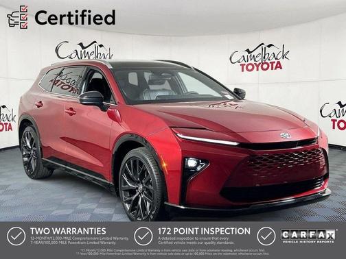 Finish Line Red 2025 Toyota Crown Signia Limited