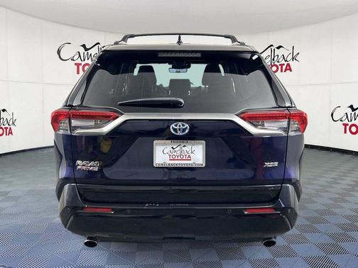 Blue Print w/Midnight Black Roof 2021 Toyota RAV4 Prime XSE