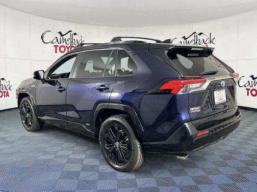 Blue Print w/Midnight Black Roof 2021 Toyota RAV4 Prime XSE
