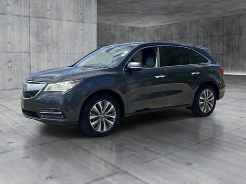 Graphite Luster Metallic 2016 Acura MDX 3.5L AcuraWatch Plus Package