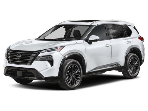 Everest White Pearl 2024 Nissan Rogue Platinum