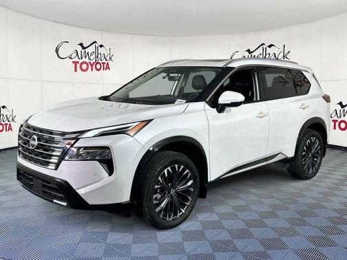 Everest White Pearl 2024 Nissan Rogue Platinum