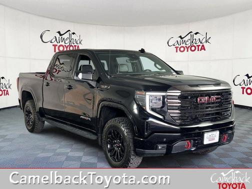 Onyx Black 2022 GMC Sierra 1500 AT4X