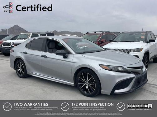 Celestial Silver Metallic 2021 Toyota Camry SE