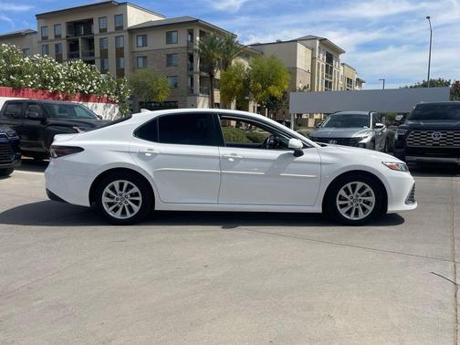 Super White 2021 Toyota Camry LE