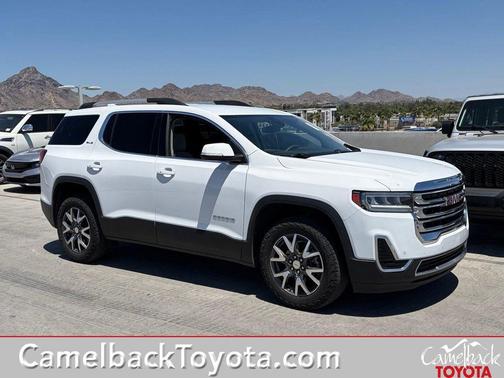 Summit White 2023 GMC Acadia AWD SLE