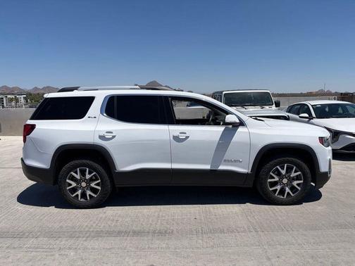 Summit White 2023 GMC Acadia AWD SLE