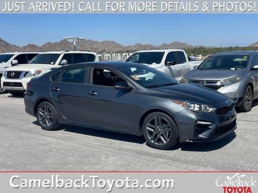 Gravity Gray 2021 Kia Forte GT-Line