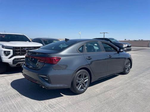 Gravity Gray 2021 Kia Forte GT-Line