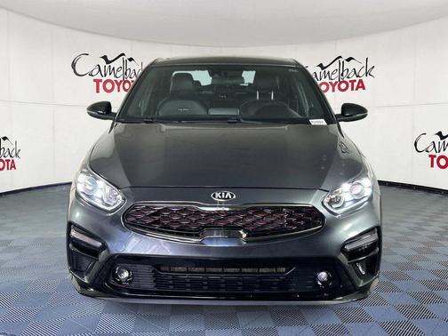 Gravity Gray 2021 Kia Forte GT-Line