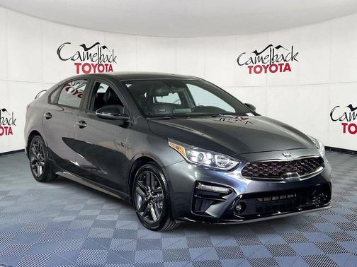 Gravity Gray 2021 Kia Forte GT-Line
