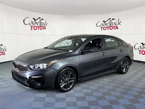Gravity Gray 2021 Kia Forte GT-Line