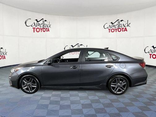 Gravity Gray 2021 Kia Forte GT-Line