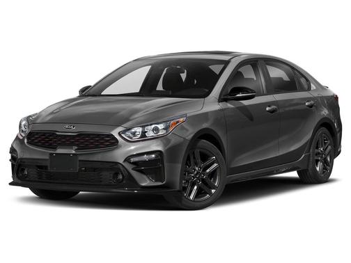 Gravity Gray 2021 Kia Forte GT-Line