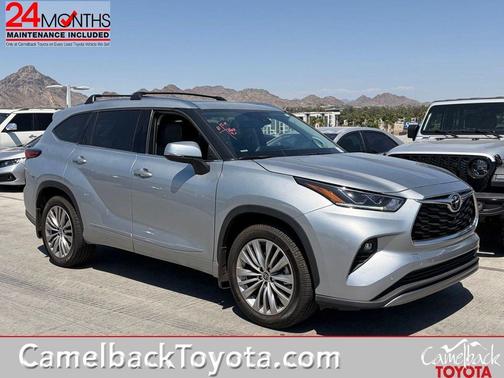 Celestial Silver Metallic 2022 Toyota Highlander Platinum