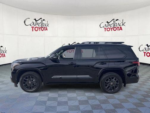 Midnight Black Metallic 2026 Toyota Sequoia Platinum