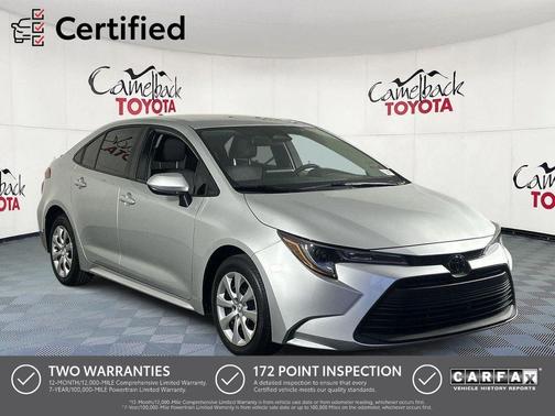 Classic Silver Metallic 2024 Toyota Corolla LE