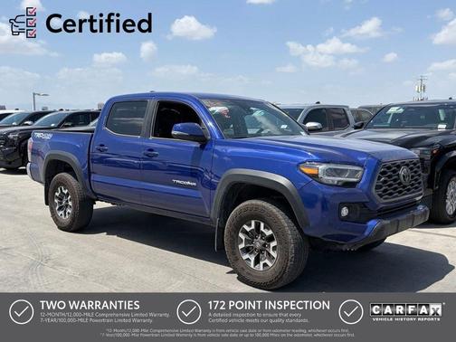 Blue Crush Metallic 2023 Toyota Tacoma TRD Off Road Truck