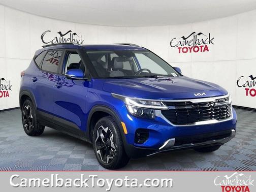 Neptune Blue 2025 Kia Seltos S