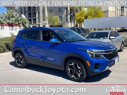 Neptune Blue 2025 Kia Seltos S