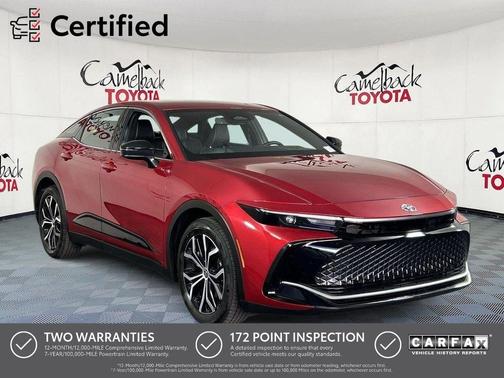 Finish Line Red 2026 Toyota Crown XLE