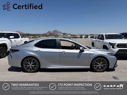 Celestial Silver Metallic 2023 Toyota Camry SE