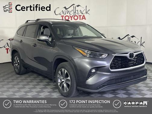 Magnetic Gray Metallic 2025 Toyota Highlander XLE