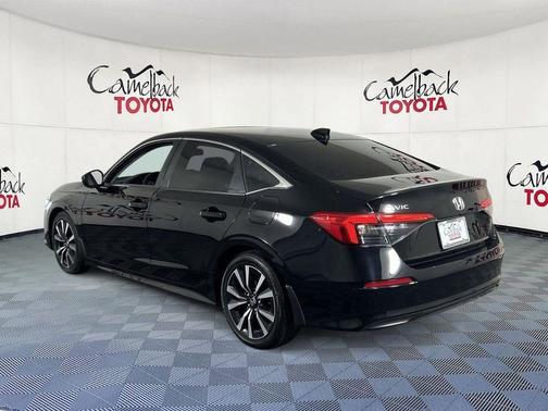 Crystal Black Pearl 2024 Honda Civic EX